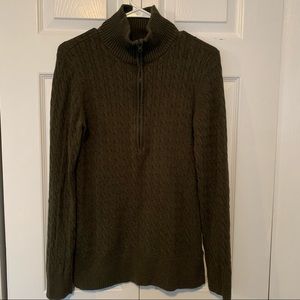 Polo Jeans Co knit half zip. Medium